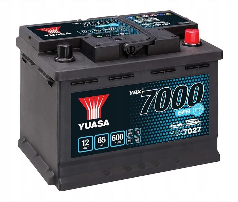 Akumulator EFB 12 V 65 Ah 600 A do samochodu z systemem Start-Stop
